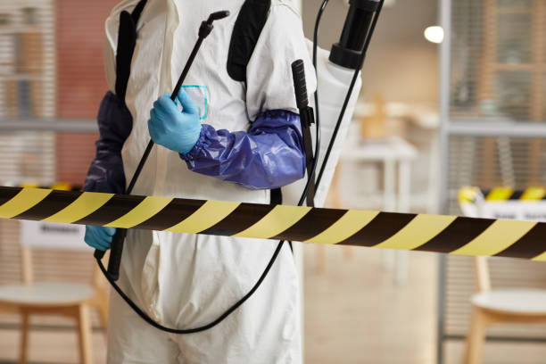 Professional Biohazard technician working in Iola, WI